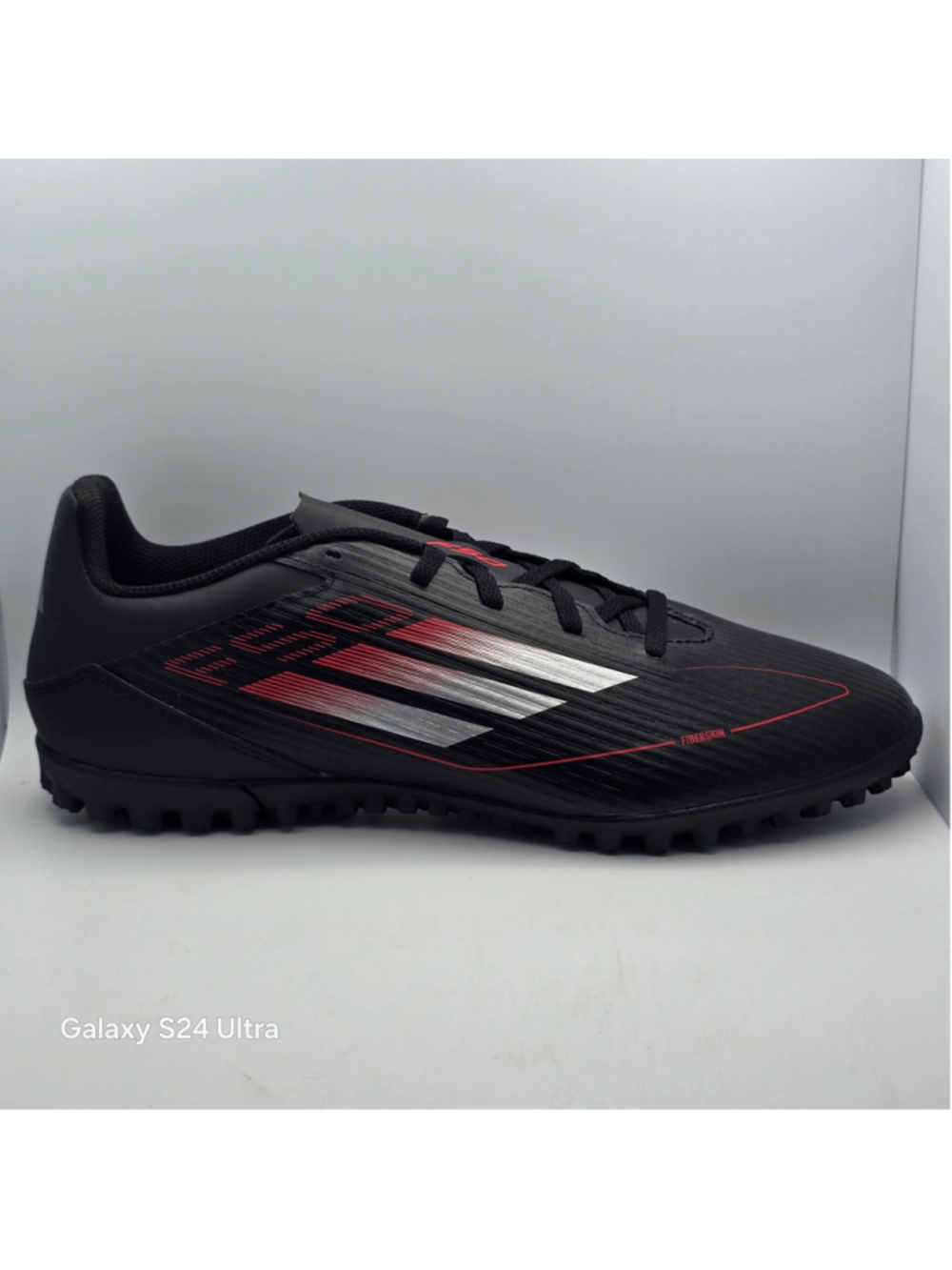 Men's Adidas F50 Athletic Soccer Turf Shoes Black and Red men’s 1
